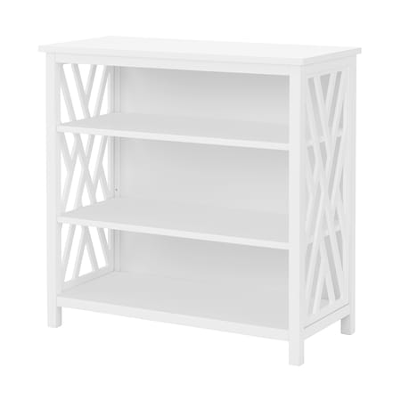 Alaterre Furniture Coventry 32"W X 32"H Bath Storage Shelf ANCT76WH